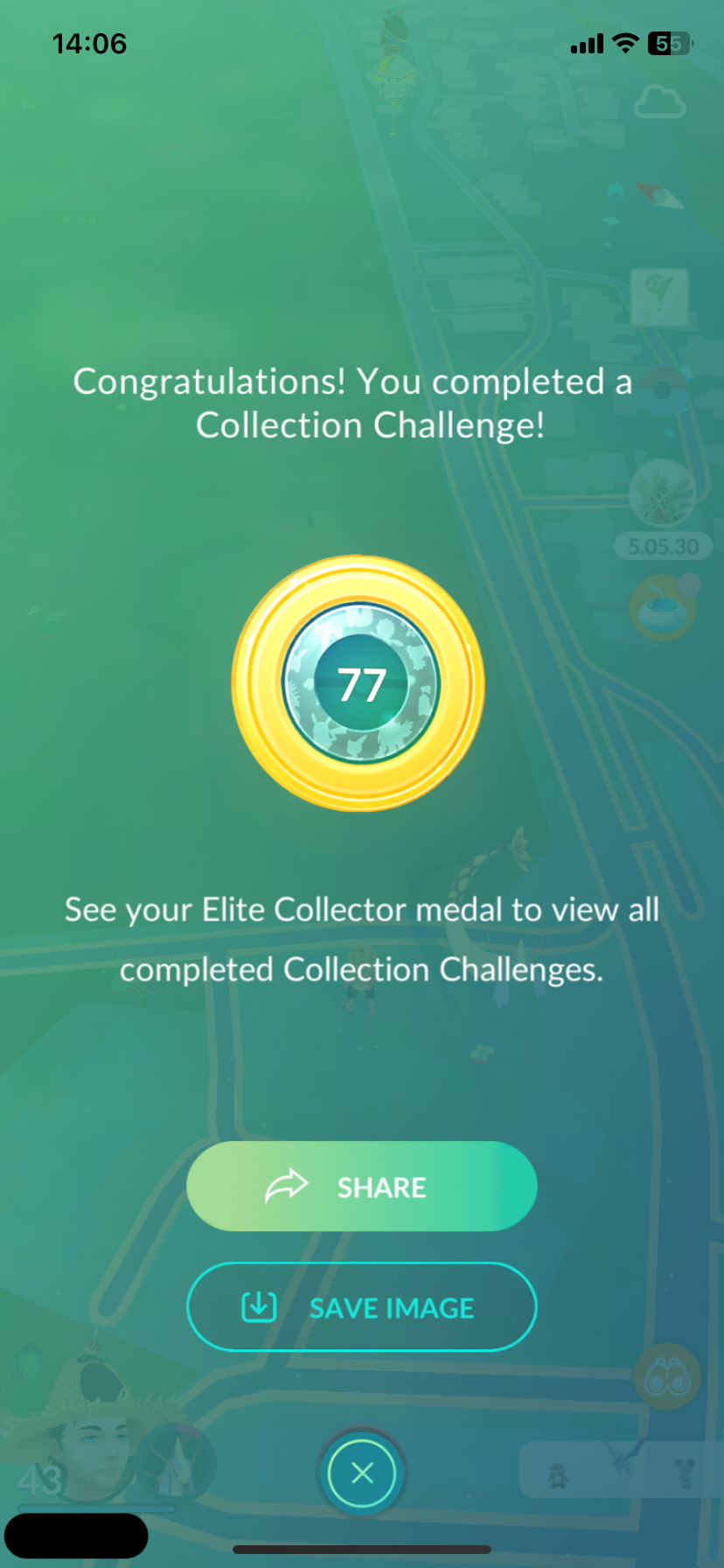 Pokemon Go Collection Challenge